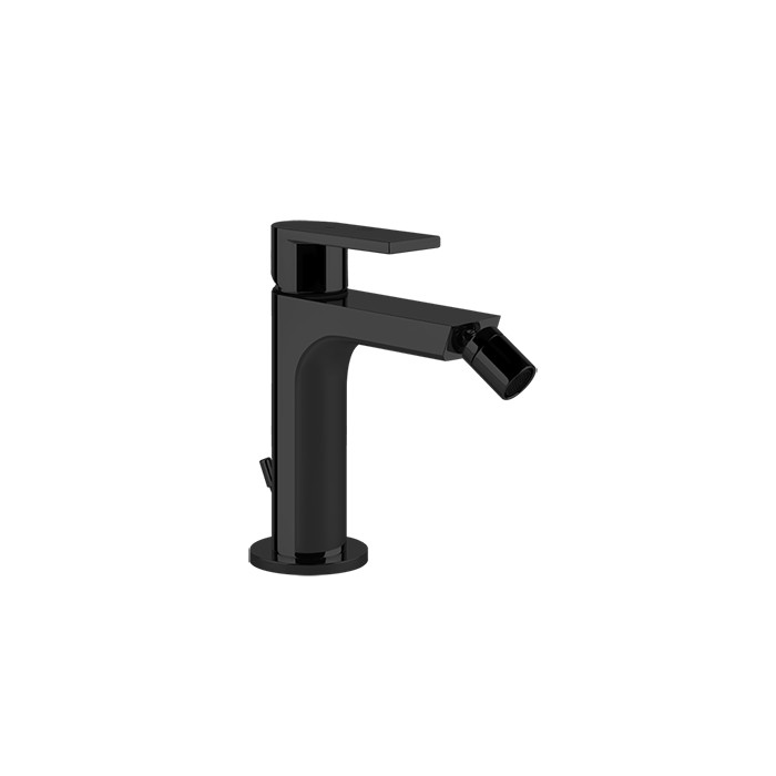 Gessi Смеситель для биде, на 1 отв, с донным клапаном, Emporio Via manzoni, 38608#299 цвет: black xl