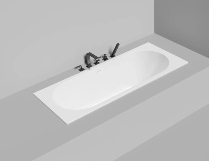 Salini ванна встраиваемая 170x70, ornella, 104713mrf цвет: матовый белый