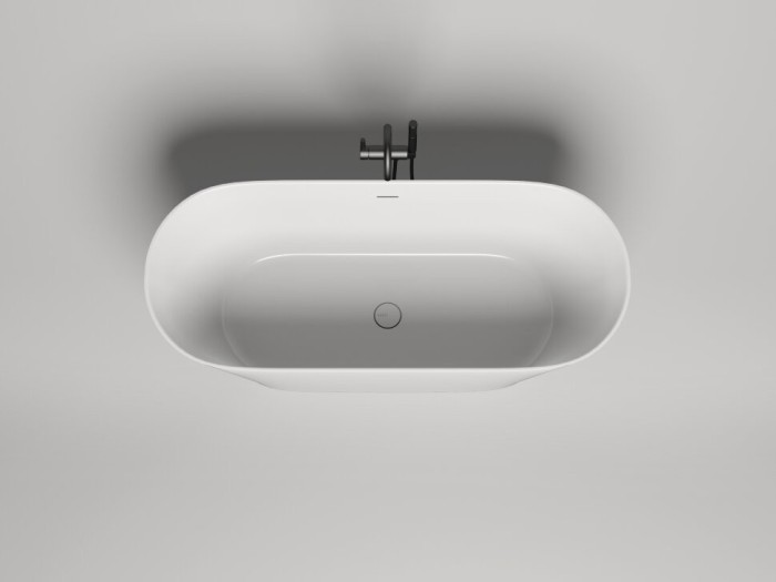 Salini ванна отдельностоящая 170x72, mona, 102922mrh цвет: матовый белый