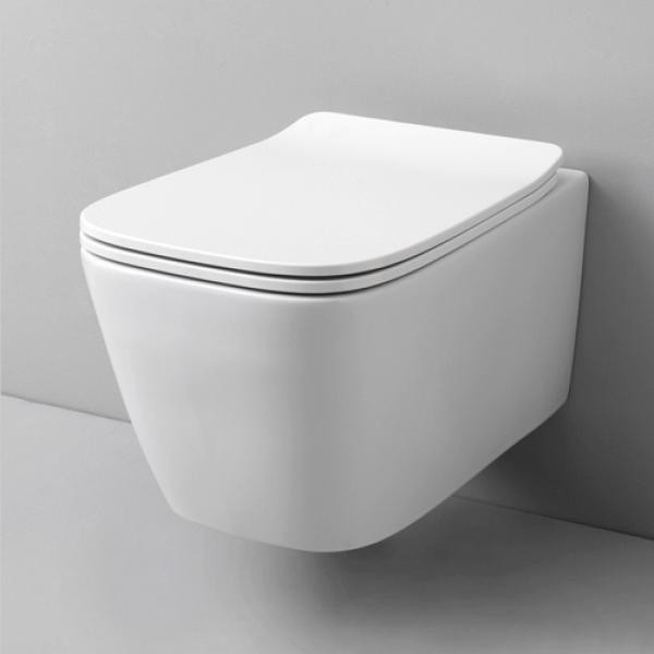 ArtCeram сиденье с крышкой для унитаза, asa002 05 71 a16 цвет: белый матовый