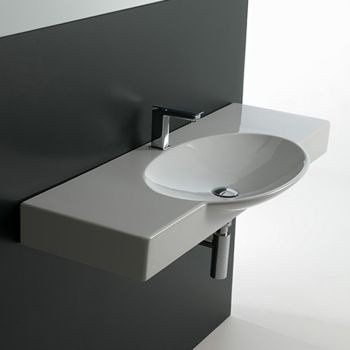 ArtCeram раковина для ванной комнаты, swl002 01 00 swing цвет: белый глянцевый