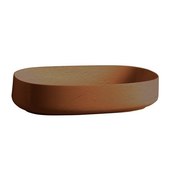 ArtCeram раковина (накладная), col005 19 00 cognac цвет: коричневый