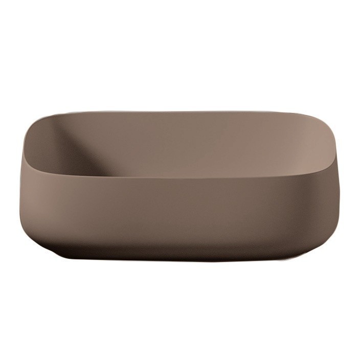 ArtCeram раковина (накладная), col009 40 00 cognac цвет: коричневый матовый