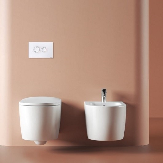 ArtCeram клавиша смыва (для унитаза), 701.000.05 monet цвет: белый