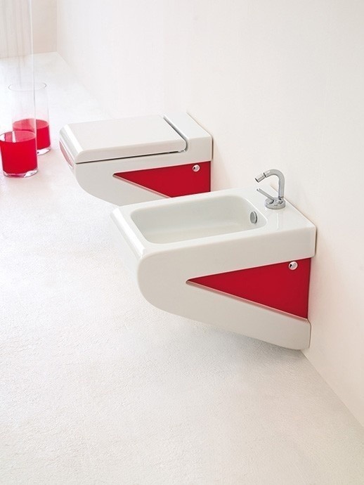 ArtCeram биде (подвесное), lfb001 01 51 la fontana цвет: белый