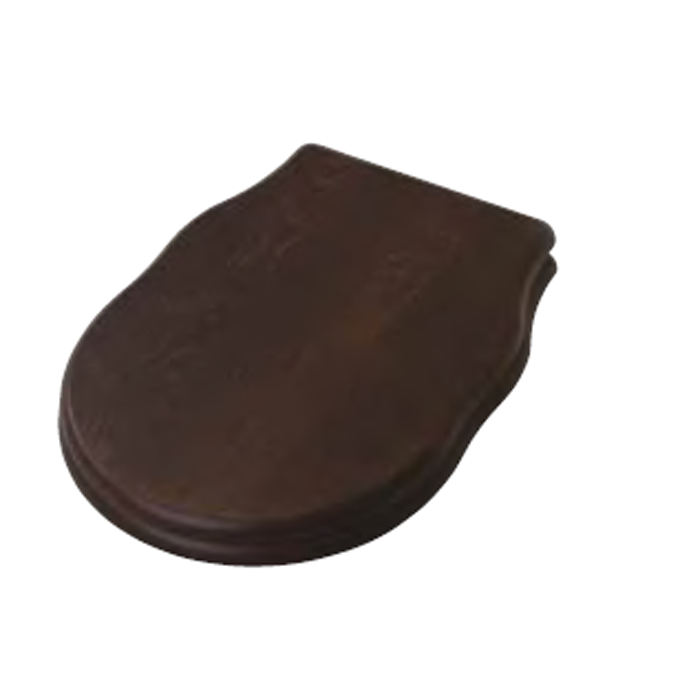 ArtCeram сиденье с крышкой для унитаза, hea004 71 hermitage цвет: коричневый глянцевый