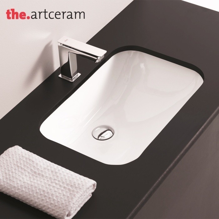 ArtCeram раковина (врезная), ntl001 01 00 nettuno цвет: белый глянцевый