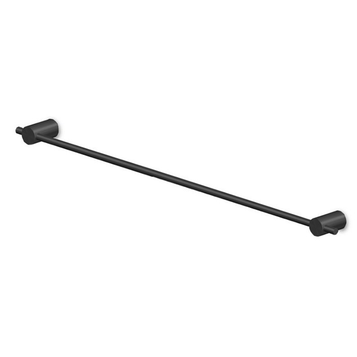 Zucchetti полотенцедержатель, 60см., подвесной, helm, brushed total black pvd арт. zad822.xp81