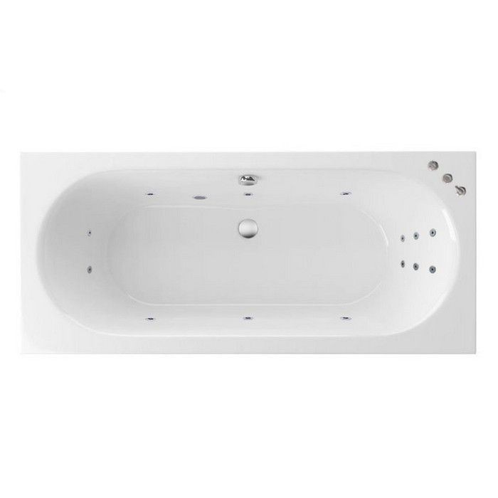 Встраиваемая ванна 180x80 smart, Excellent Oceana, хром арт. WAEX.OCE18.SMART.CR