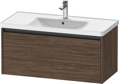 Duravit тумба подвесная под раковину 455 мм х 984 мм х 440 мм, ketho.2, k25084021210000 цвет: орех темный
