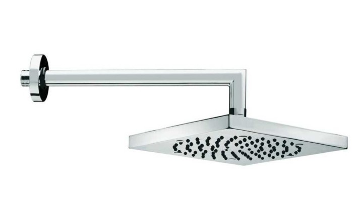 Bossini верхний душ с кронштейном, cube, хром арт. h70720g.030