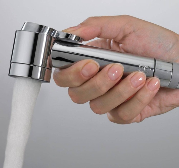 Bossini гигиенический комплект aerato, paloma aerato, хром арт. c03155.030