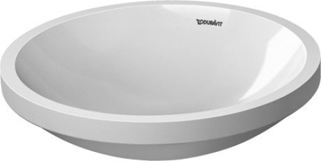 Duravit раковина встраиваемая снизу 44х44 см, architec, 0319420000 цвет: белый