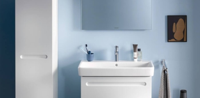 Duravit раковина встраиваемая сверху/подвесная 460 мм х 800 мм, с переливом, с отверстием под смеситель, no.1, 23758000002 цвет: белый