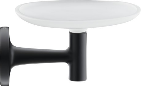 Duravit подвесная мыльница, starck t, 0099334600 цвет: черный матовый