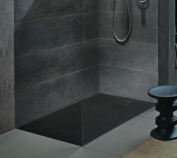 Duravit душевой поддон 1600 мм х 1000 мм, stonetto, 720171680000000 цвет: антрацит