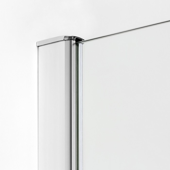 Душевое ограждение new komfort 80x80x195, New trendy New komfort chrome, хром арт. K-0434