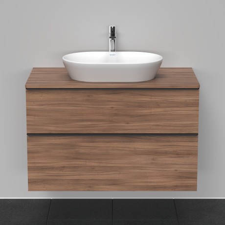 Duravit тумба подвесная под раковину 550 мм х 1000 мм, d-neo, de496807979 цвет: орех натуральный