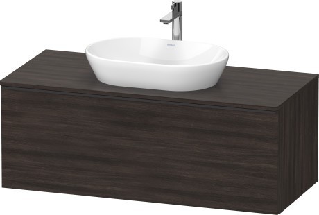 Duravit тумба подвесная под раковину 1200 мм х 550 мм и консолью, d-neo, de494905353 цвет: каштан темный