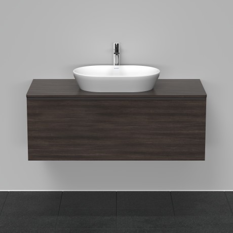 Duravit тумба подвесная под раковину 1200 мм х 550 мм и консолью, d-neo, de494905353 цвет: каштан темный