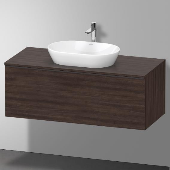 Duravit тумба подвесная под раковину 1200 мм х 550 мм и консолью, d-neo, de494905353 цвет: каштан темный