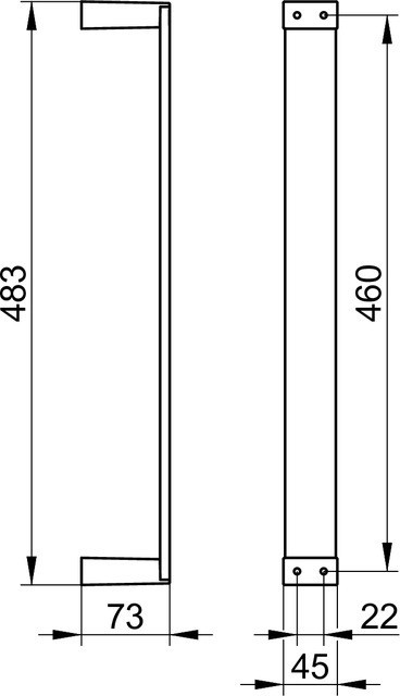 Keuco полотенцедержатель для 6 гостевых полотенец, edition 11, черный матовый арт. 11170 370000