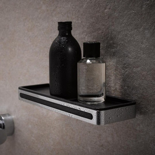 Keuco корзинка для душа, plan, темно-серый, хром арт. 14959 010037