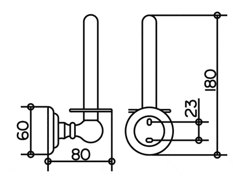Keuco держатель для запасных рулонов, astor, хром арт. 02163 010000