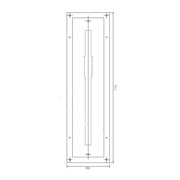 Fima Carlo Frattini cтальная пластина, nomos go, арт. f2193
