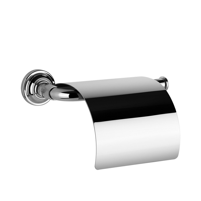 Gessi Держатель туалетной бумаги, с крышкой, Venti20, 65449#031 цвет: хром