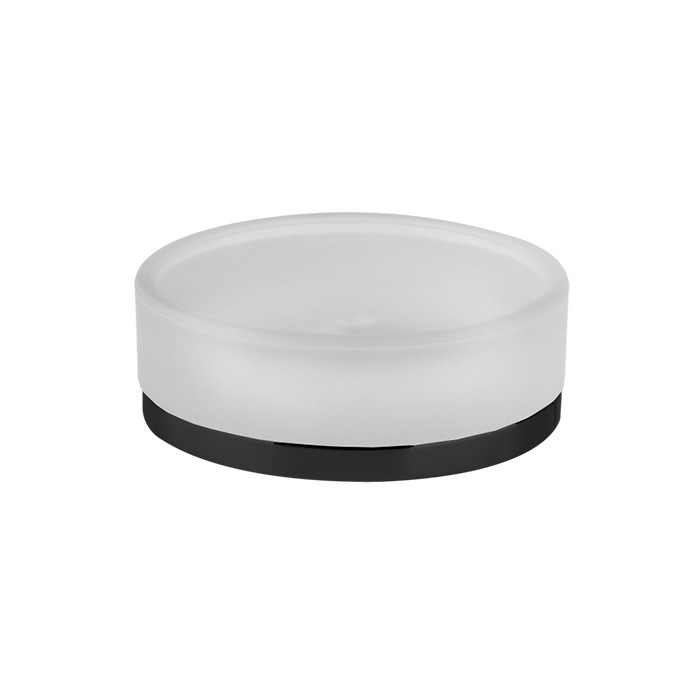 Gessi Мыльница настольная, сатинированное стекло, Emporio accessories, 38827#299 цвет: black xl