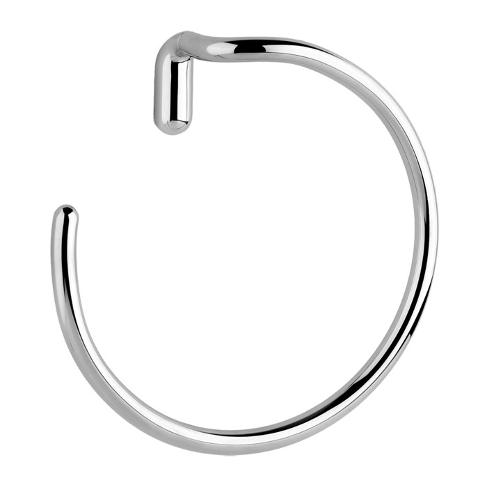 Gessi Полотенцедержатель 23.3см., "кольцо", подвесной, Goccia, 38109#031 цвет: хром