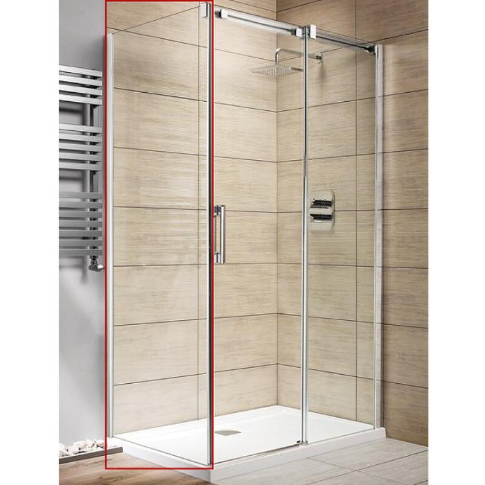 Radaway душевая стенка kdj 100 профиль хром стекло прозрачное, Espera - 380140-01L