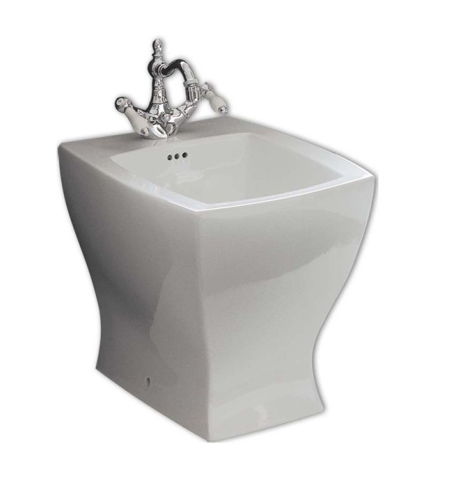 ArtCeram биде (напольное), jzb002 05 00 jazz цвет: белый матовый