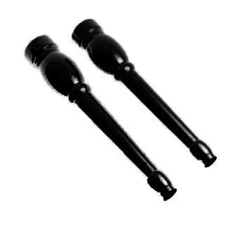 ArtCeram ножки для раковины, hec003 03 00 hermitage цвет: черный глянцевый