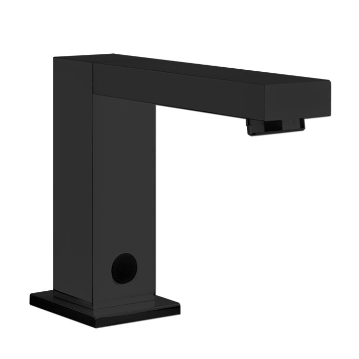 Gessi Электронный смеситель для раковины с кран-фильтром для регулировки температуры и напора воды, 30501#706 цвет: черный