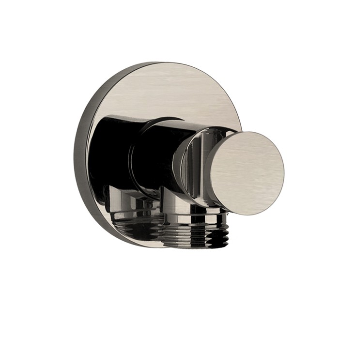 Gessi Держатель для душевой лейки с выводом воды, Emporio shower, 38761#149 цвет: finox brushed nickel