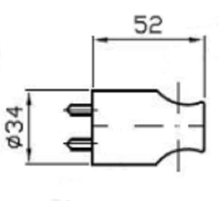 Zucchetti держатель для ручного душа, sun, хром арт. z93782
