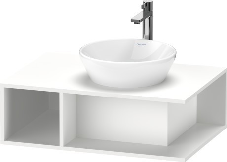 Duravit тумба подвесная под раковину 800 мм х 550 мм, d-neo, de495801818 цвет: gres pietra grey opaco
