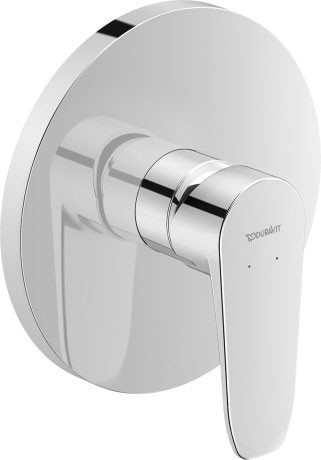 Duravit однорычажный смеситель для душа, b.1, b14210010010 цвет: хром