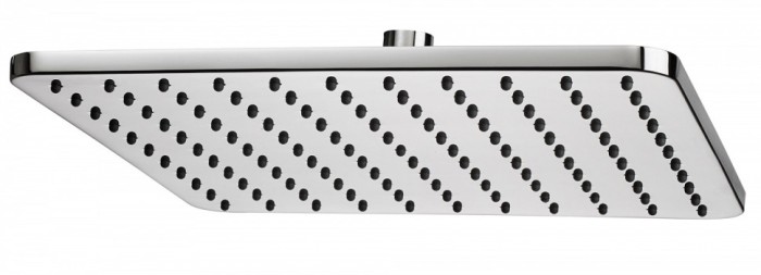 Bossini настенный верхний душ с кронштейном 527 мм х 280 мм, cosmo, хром арт. h69598i.030