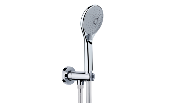 Bossini держатель для ручного душа со шланговым подсоединением c круглой розеткой, accessories, арт. c12000.030