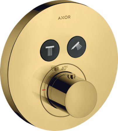 AXOR термостат для душа, ShowerSelect, золото арт. 36723990
