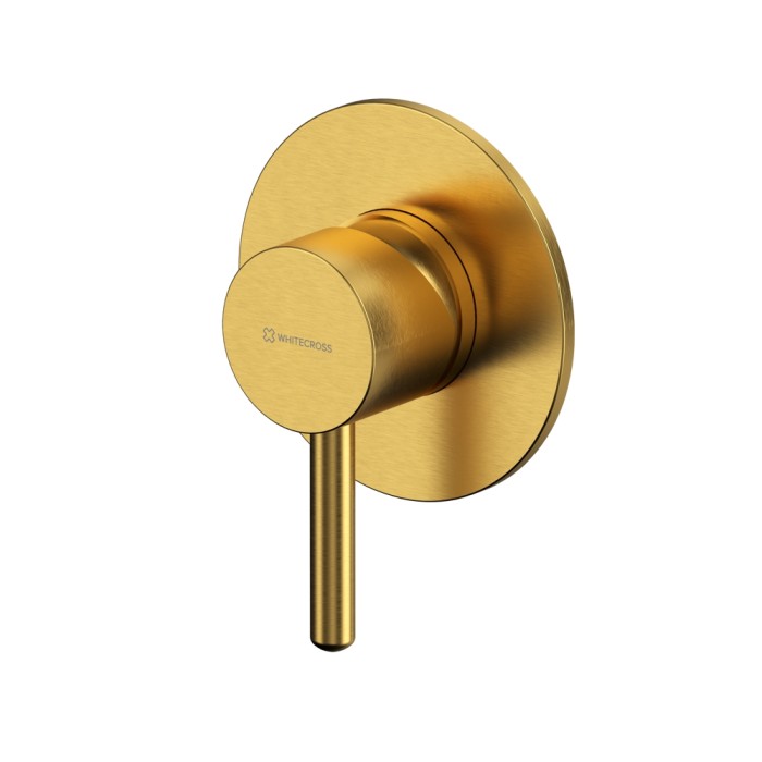 Смеситель для душа скрытого монтажа, Whitecross Y brushed gold, брашированное золото арт. Y1245GLB