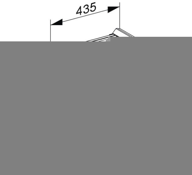 Keuco тумба под умывальник, edition 11, белый арт. 31198 300001