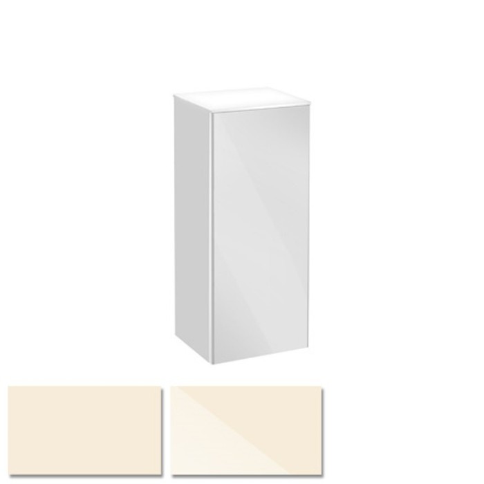 Keuco средний шкаф 350x845x335 мм 1 дверь петли справа, royal reflex, арт. 34020 220002