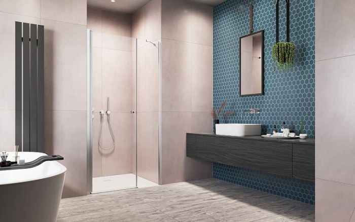 Radaway душевая дверь dws 100 профиль хром стекло прозрачное, Eos - 37990-01-01NL