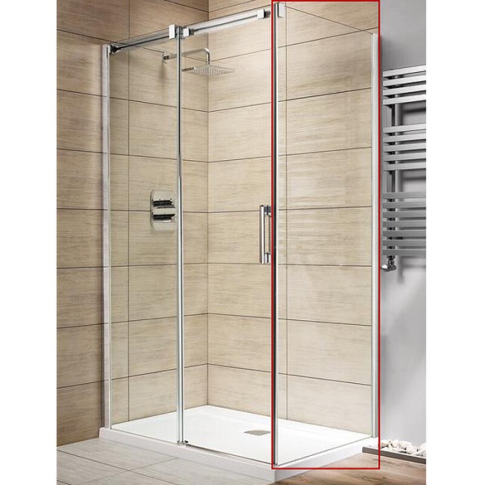 Radaway душевая стенка kdj 100 профиль хром стекло прозрачное, Espera - 380140-01R