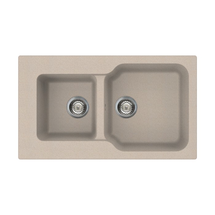 Omoikiri кухонная мойка Maru 86-2, бежевый арт. 4993286