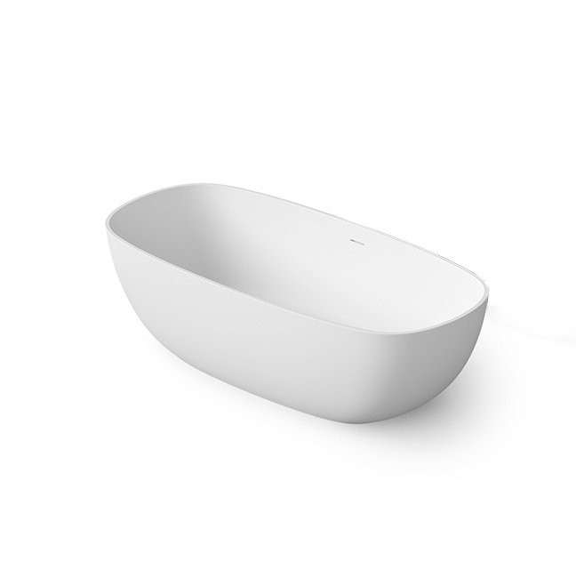 Ванна отдельностоящая 180x85xh54 см, Dea Design Modern, белый арт. DD8666 1800 18